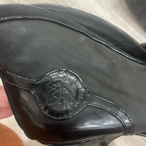 Diesel leather boots-Size 9 (40) - Picture 3 of 14